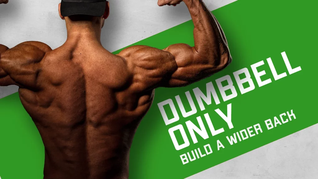 The Best Back Workout with Dumbbells Only